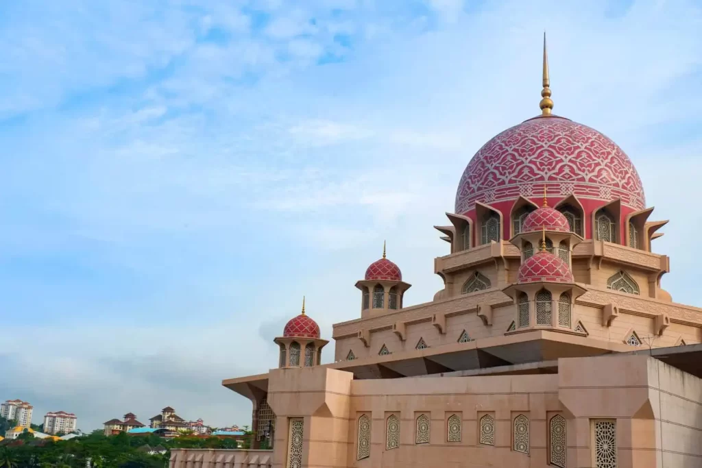 masjid putrajaya memang cantik