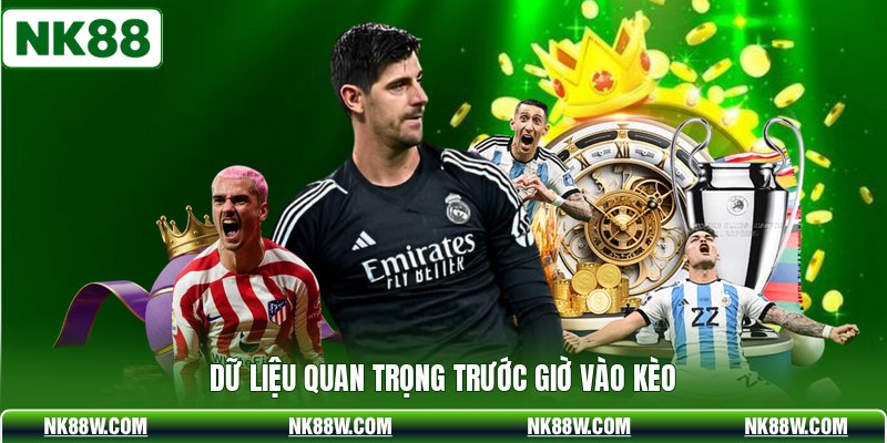 Dữ liệu quan trọng trước giờ vào kèo